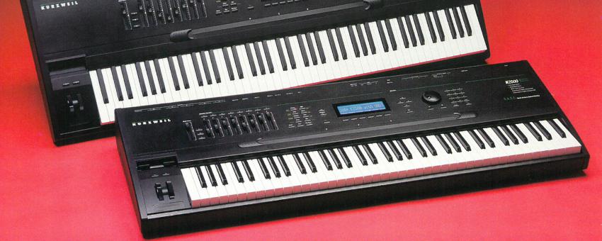 03 - kurzweil K2500xs Sampling Workstation Keyboard